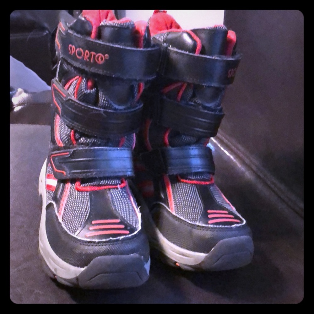 SPORTO BOY BOOTS {SLIGHTLY USED}